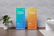 Roll Up Banner Mockup, an Advertising Mockup by HanaSaka_Studio (Thumbnail 4 of 5)