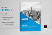 Annual Report, a Brochure Template by design_pick (Thumbnail 1 of 17)