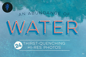 Photo Bundle: An Abundance of Water
