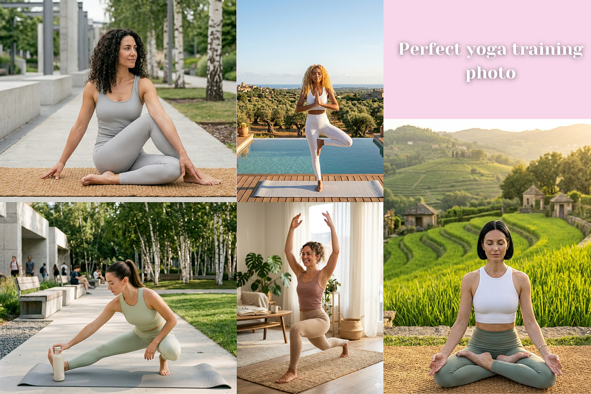 Yoga Style Stock Images –Wellness, a Beauty & Fashion Photo by MarkoPresets (Photo 7 of 11)