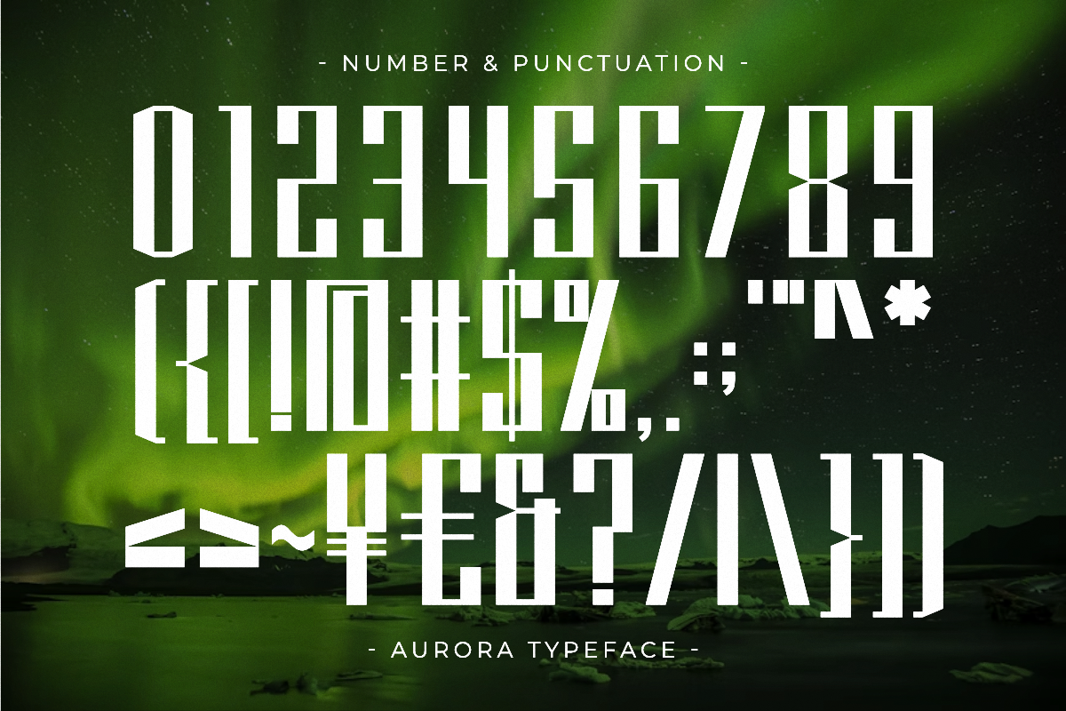 Aurora - Condensed Sans Serif, a Sans Serif Font by Pian45 Studio (Photo 3 of 8)