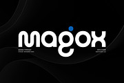 Magox – Unique Modern Sans Serif, a Sans Serif Font by Mahesans Co (Thumbnail 1 of 10)
