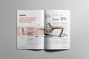 muscle and fitness magazine template, a Magazine Template by Swayang (Thumbnail 6 of 21)