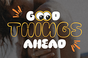 Onidel – Bold Bubble Display Font, a Sans Serif Font by MaikoHatta (Thumbnail 8 of 9)