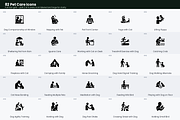 Pet Care Icons, a Solid Icon by Symbolic Language (Thumbnail 3 of 6)