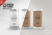 130mm Cylinder Tube Packaging Mockup, a Cups & Container Mockup by INCDesign (Thumbnail 1 of 15)