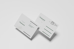 Minimalist Postcard Mockup