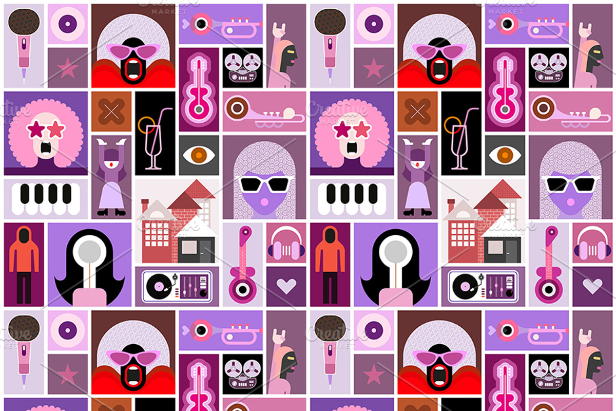 Vector Musical Design Elements, an Icon by danjazzia (Photo 3 of 3)