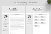 Resume / CV Template | Canva & Word, a Resume Template by CreativeZoom (Thumbnail 3 of 7)