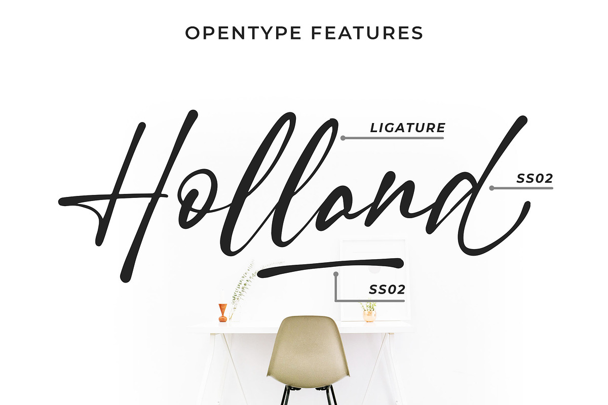 Heatting - Signature Font preview 7