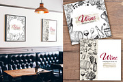 Wine & Grapes Illustations Set, a Food Illustration by Live line (Thumbnail 4 of 9)