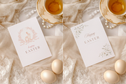 Rococo Easter Greeting Card Mockup, a Product Mockup by Serenefeeling (Thumbnail 2 of 6)