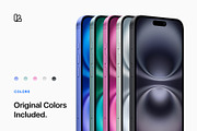 iPhone 16 - 24 Mockups Scenes, an iPhone Mockup by Asylab (Thumbnail 4 of 58)