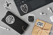 Christmas Scandinavian Stickers, an Object Graphic by Happy Letters (Thumbnail 3 of 6)