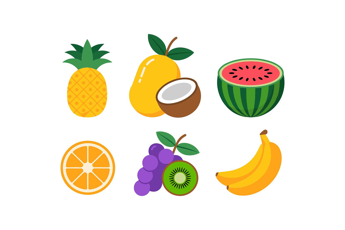 Mixed Tropical Fruits, an Object Graphic by Gfx_Store (Photo 10 of 13)
