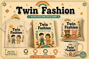 Retro Children Books, a Script Font by Wow Magic (Thumbnail 2 of 5)
