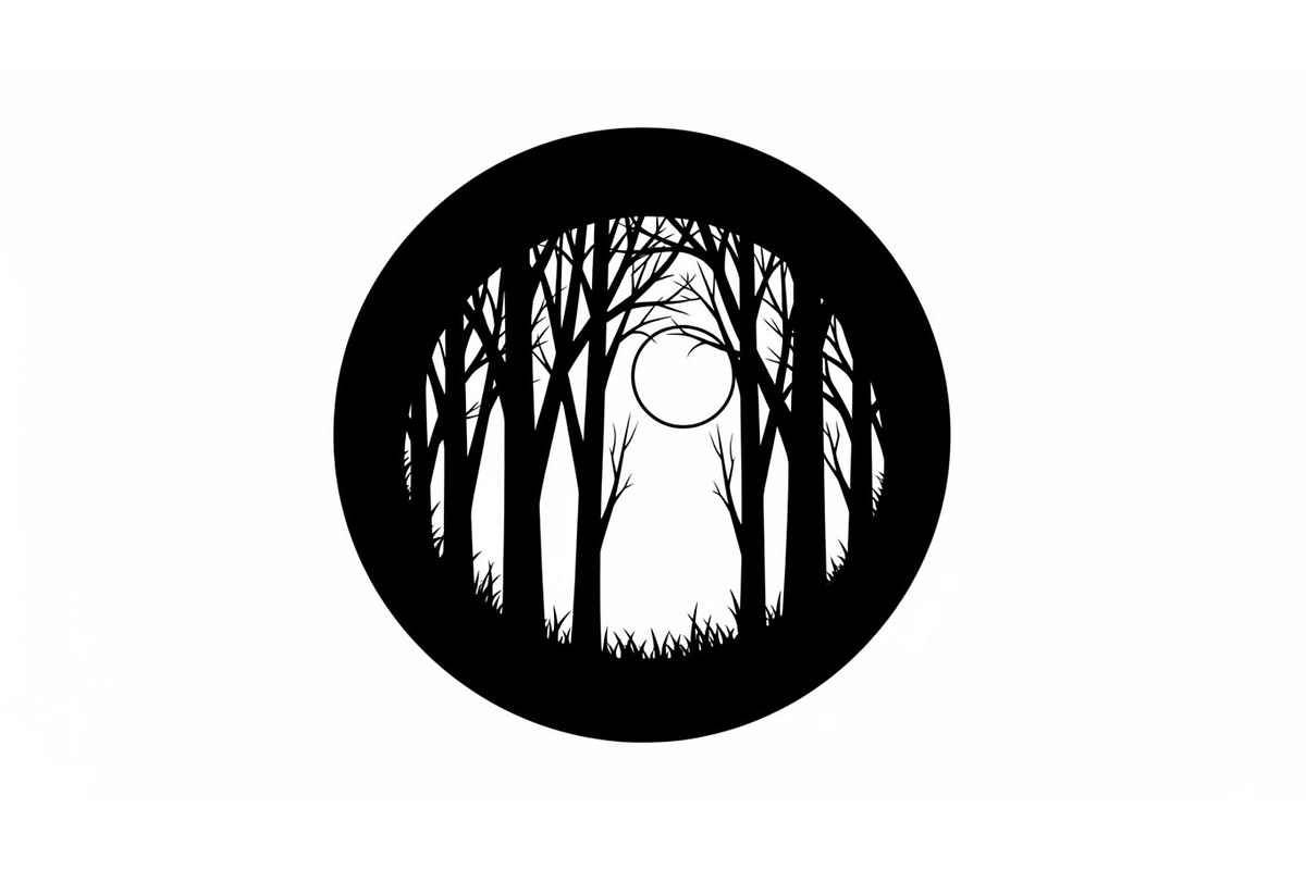 Dark Halloween Forest Design, a Graphic by BIPLOB EXPERT (Photo 4 of 13)