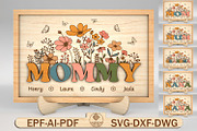 Personalized Grandma’s Garden Sign, a Pattern Graphic by Lasercutiny (Thumbnail 1 of 2)