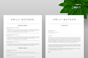 Minimal Resume in Word, a Resume Template by paulresume (Thumbnail 2 of 5)