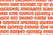 UKOL typeface, a Blackletter Font by TypeMate (Thumbnail 11 of 12)