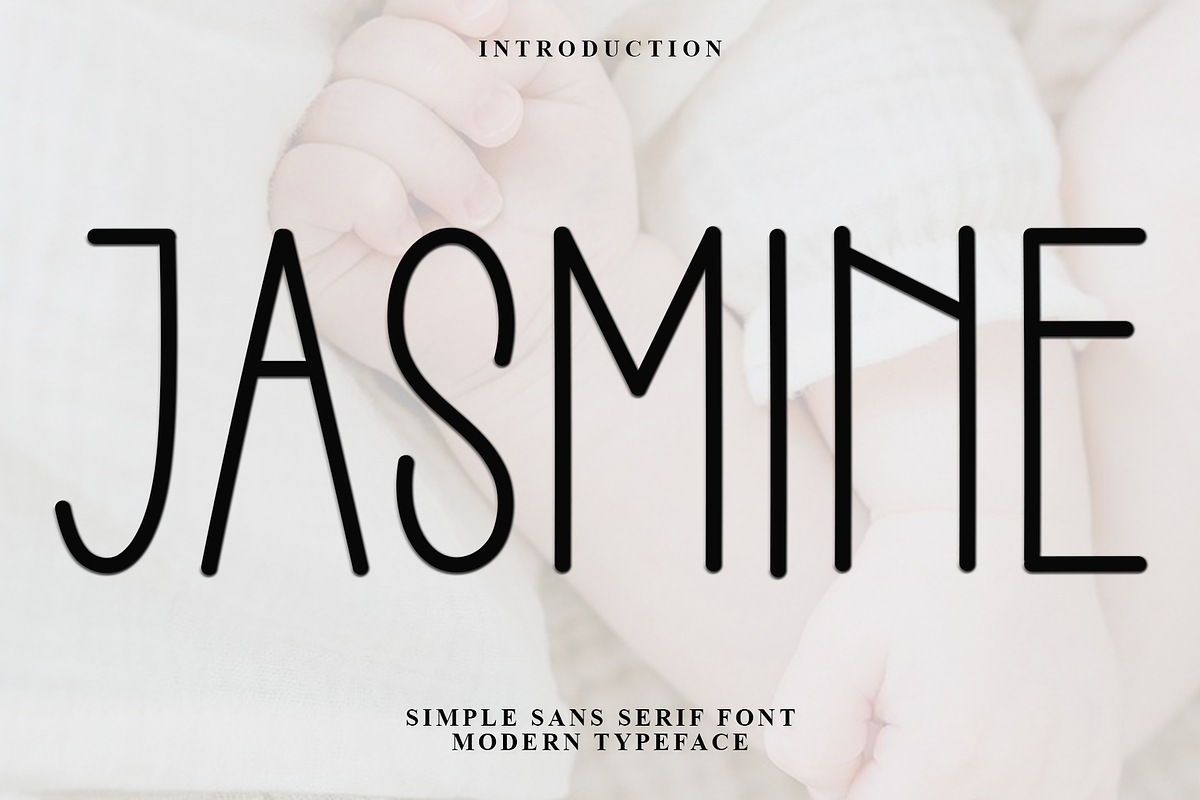 Jasmine, a Sans Serif Font by FreshTypeINK (Photo 1 of 6)