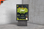 Soul Food Restaurant Menu Flyer, a Flyer Template by SeraphimChris (Thumbnail 12 of 13)