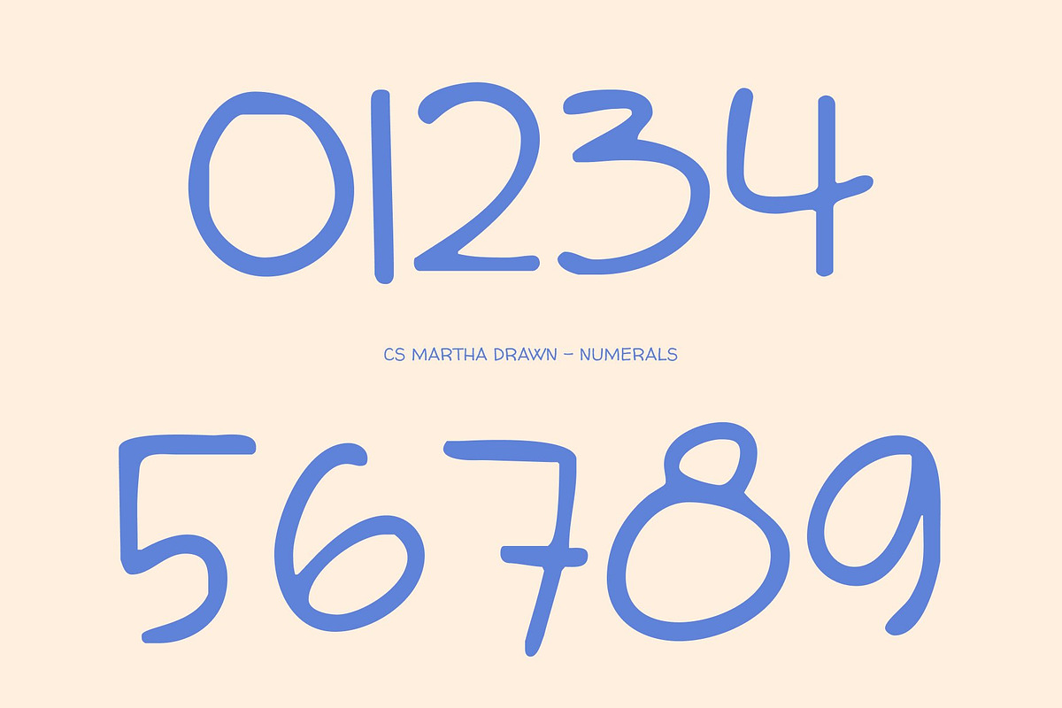 CS Martha Drawn, a Handwritten Font by Craft Supply Co. (Photo 5 of 8)