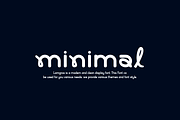 Lamgros - Minimal Logo Font, a Font by Iqsiart Studio (Thumbnail 2 of 6)