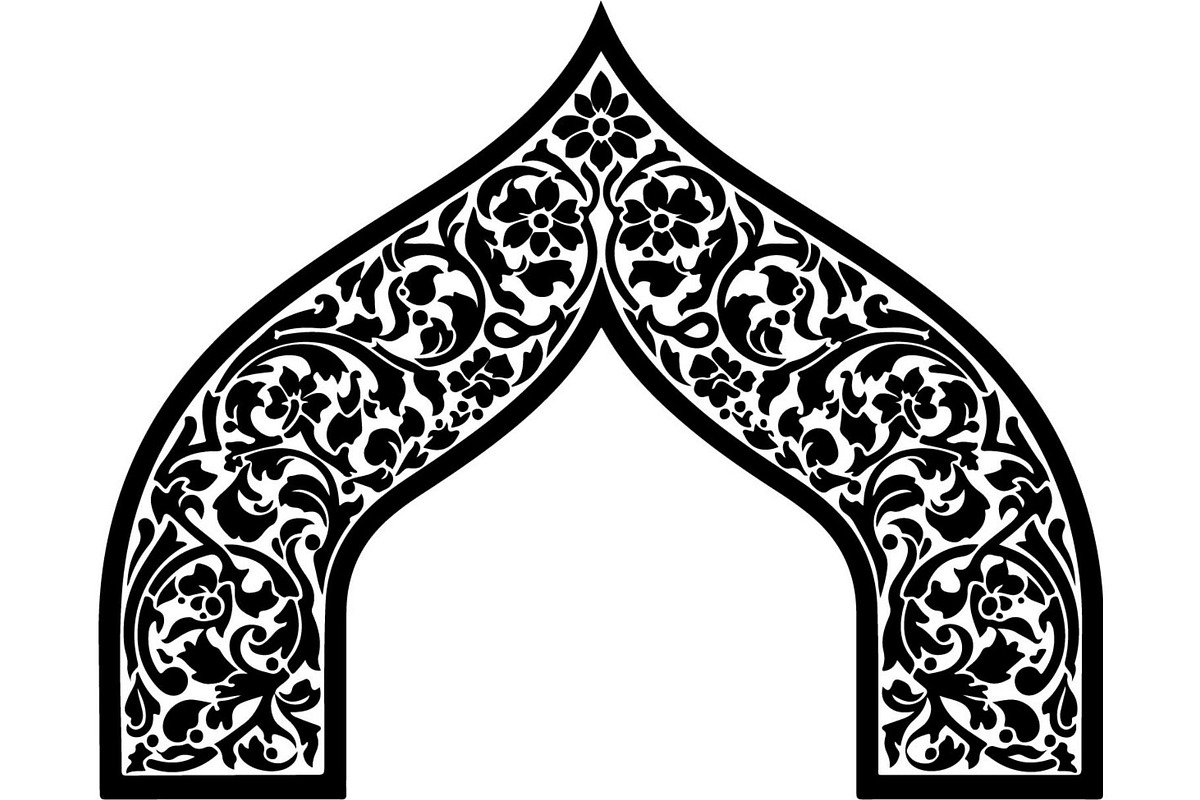 Islamic Arch Ornament Set, an Object Graphic by Designer_Momina (Photo 4 of 18)