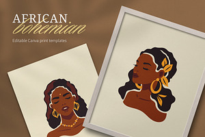 Posters - African Art | Canva, a Poster Template by Vasya Kobelev
