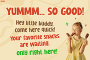 KRUNCH, a Sans Serif Font by Pinisi ART (Thumbnail 8 of 10)
