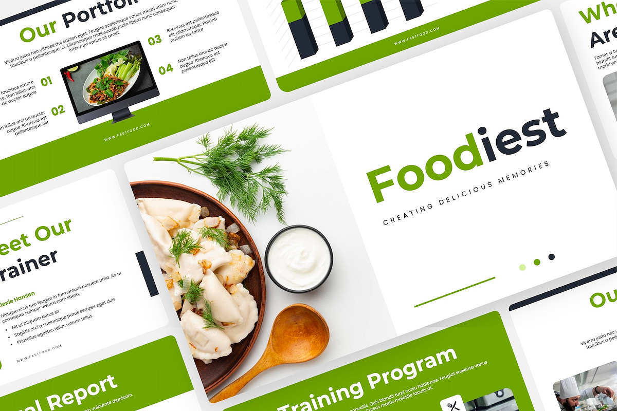 Foodiest Food Presentation Design, a Presentation Template by Kren Studio (Photo 10 of 10)