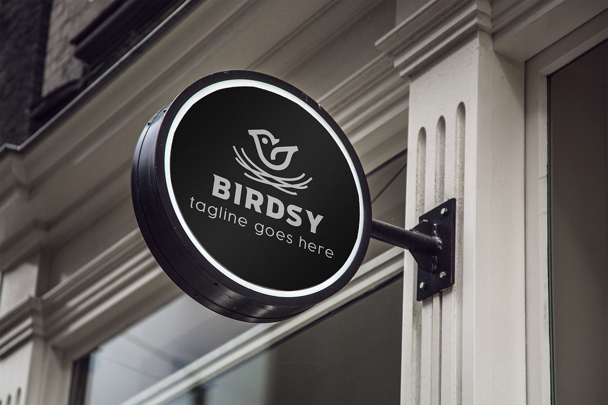 Bird Nest Nature Vector Logo, a Branding & Logo Template by GladicMonster (Photo 13 of 14)