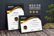 361. Modern Certificate Template, a Stationery Template by CreativeRezwan (Thumbnail 1 of 3)