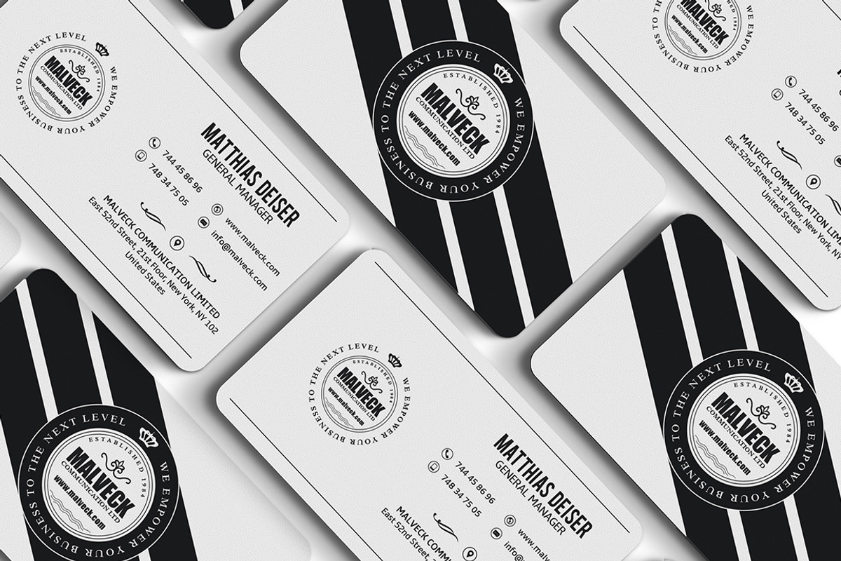 Unlimited Business Cards Bundle, a Business Card Template by Marvel (Photo 59 of 204)