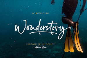 Wonderstory - Brush Script