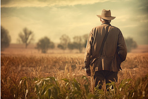 American Farmer. Generate Ai