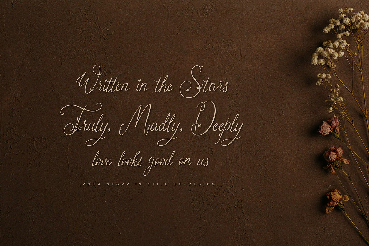 Arine Rosevaly - Romantic Script, a Script Font by HypeWorksCo (Photo 13 of 15)