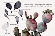 Watercolor & Metallic Brushes, a Brush Add-On by OlgaRom (Thumbnail 4 of 10)