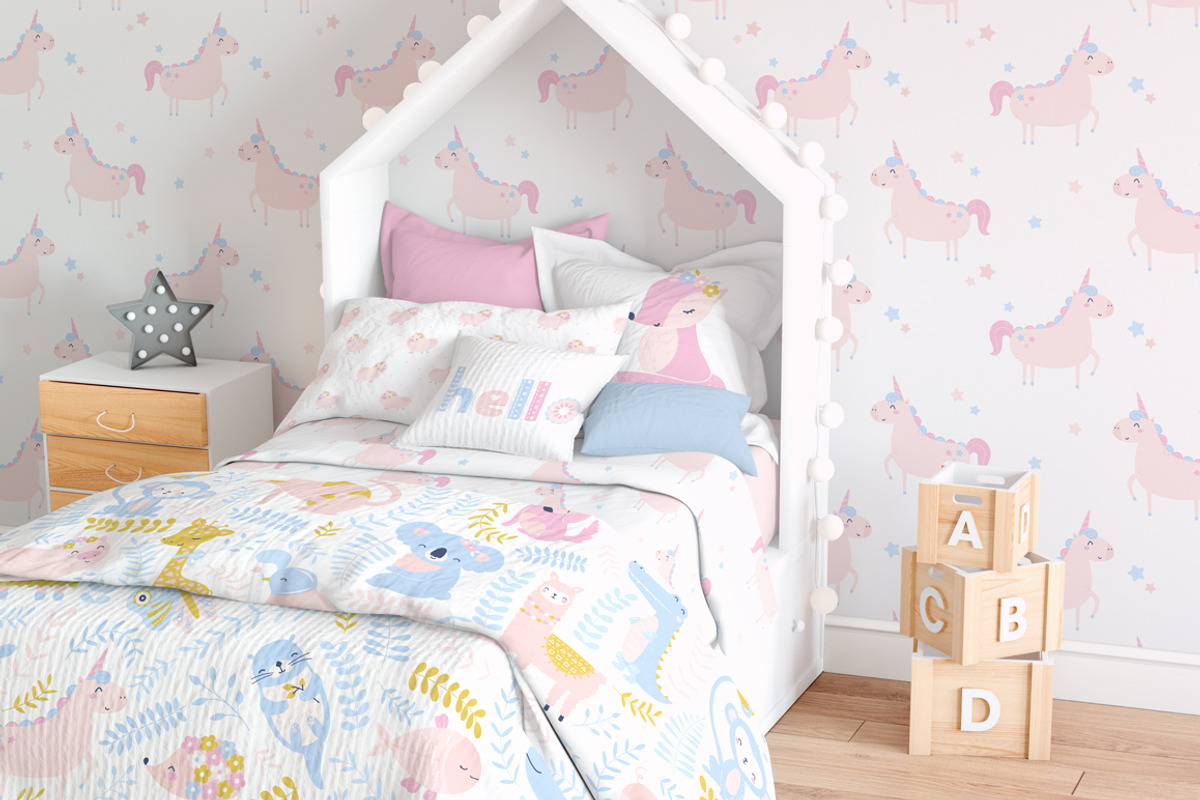 Animal Alphabet & cute baby patterns, a Pattern Graphic by Inna Moreva (Photo 6 of 9)
