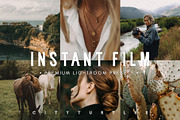 INSTANT FILM Retro Lightroom Presets, an Action Add-On by CityTurtles (Thumbnail 1 of 9)