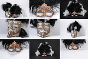 Mardi Gras Masks with Feather Plumes, an Arts & Entertainment Photo by Deviant (Thumbnail 2 of 5)