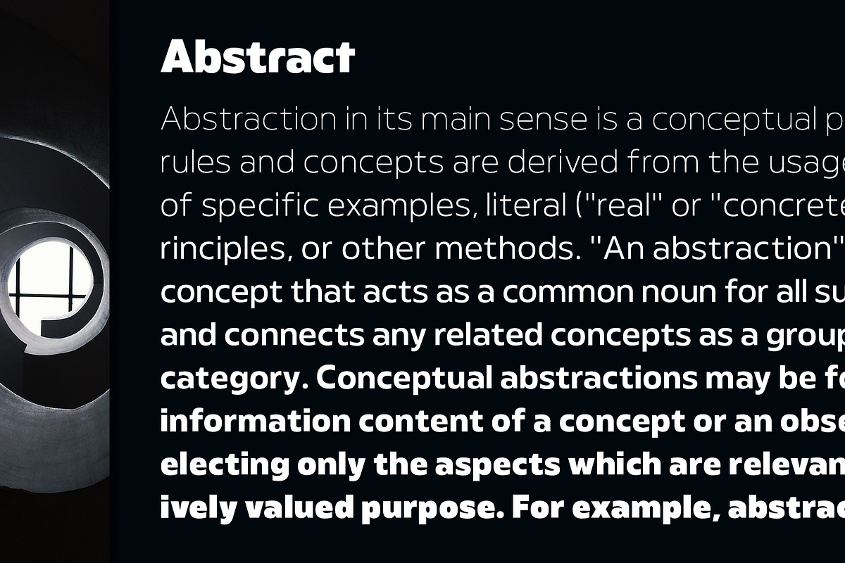 Meutas Font Family, a Sans Serif Font by trustha (Photo 12 of 15)