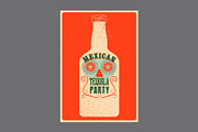 Mexican Party vector poster set., a Food Illustration by PoPaShop (Thumbnail 3 of 10)