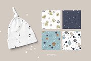 Space time Kids patterns, a Pattern Graphic by tatiletters (Thumbnail 5 of 14)