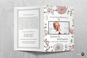 Funeral Program Template Minimal, a Brochure Template by Madhabi Studio (Thumbnail 2 of 5)