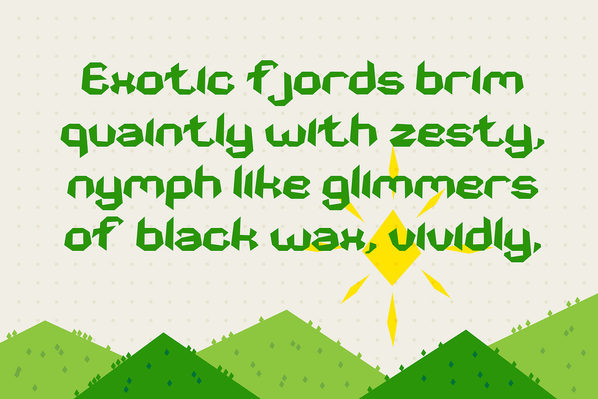 Overpal Solid - Geometric Playful, a Sans Serif Font by CuratedType Studio (Photo 9 of 10)