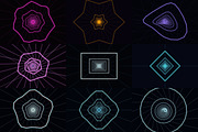 Infinite Neon Tunnels: 4K Loops, a Background Graphic by cheapmotiongraphics (Thumbnail 3 of 7)