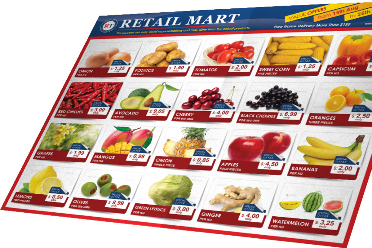Retail Mart Flyer, a Flyer Template by Sainath Chillapuram (Photo 3 of 4)