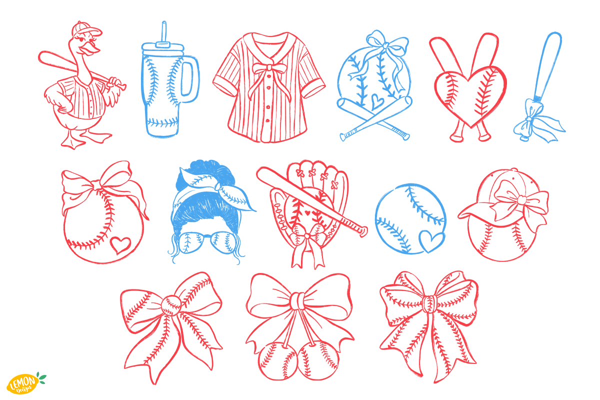 Baseball Mama PNG Clipart, a Sport Illustration by LemonDesign (Photo 2 of 3)